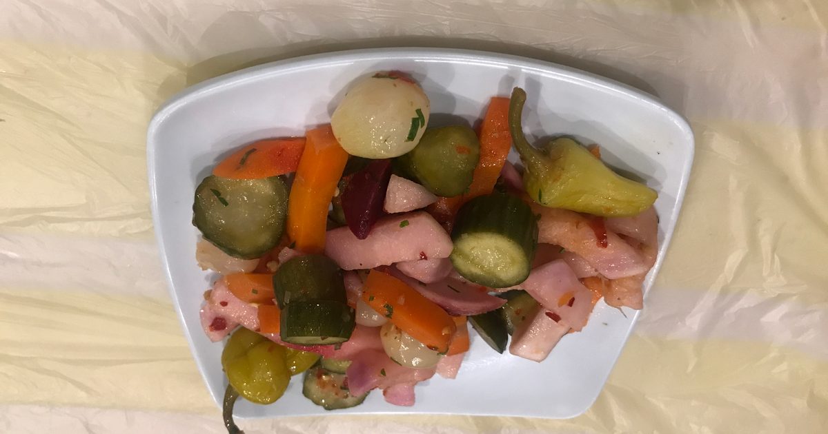Турсија — мешана зимска салата