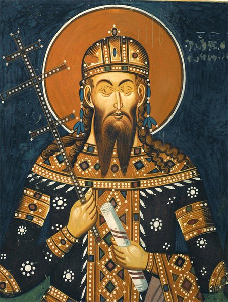 Икона — Свети Цар Урош Српски (Нејаки)